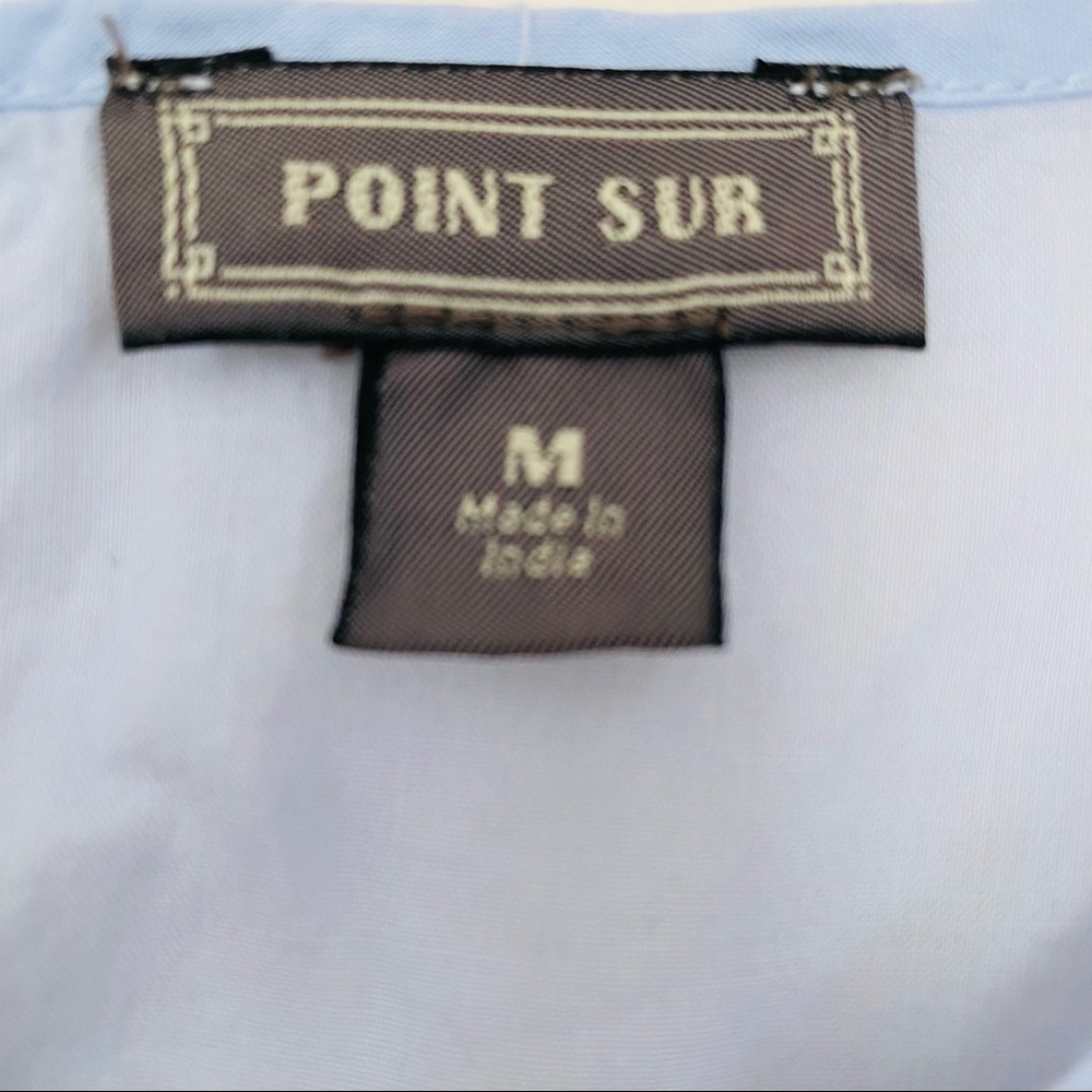 J.Crew Point Sur Eyelet Flutter Sleeve Top - Picture 5 of 7